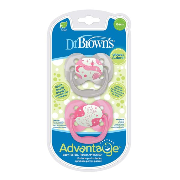Dr. Brown’s Advantage Soother Open Shield Design 0-6 m