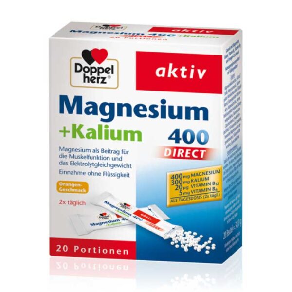 Doppelherz Magnesium + Kalium Direct