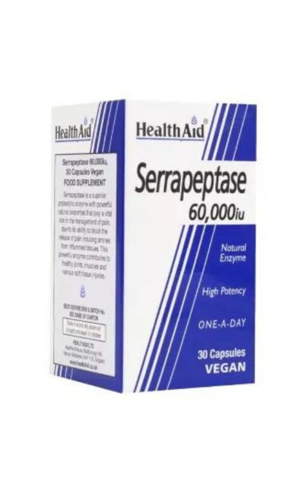 Health Aid Serrapeptase 60000 IU