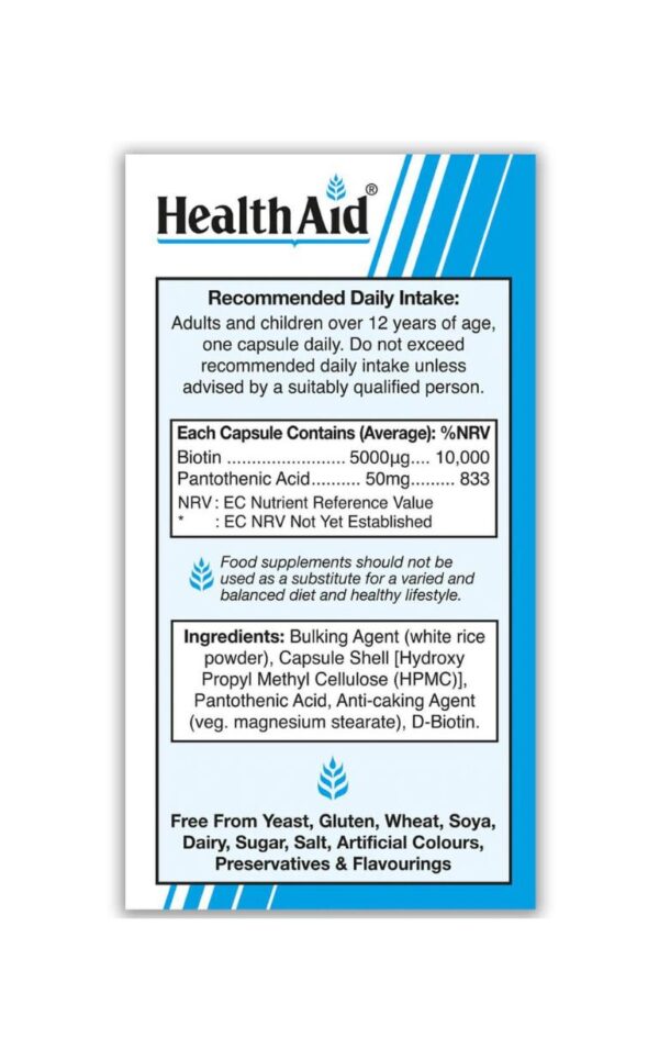 Health Aid Biotin 5000µg