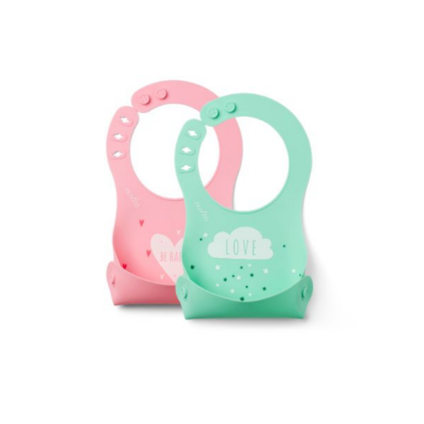 Nuvita Squashy Bavaglino Avvolgibile in Silicone