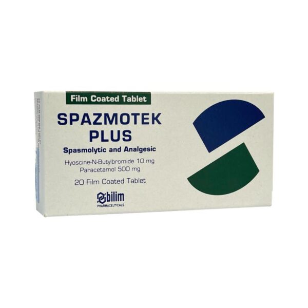Spazmotek Plus (N-butilbromide hioscinë, paracetamol)