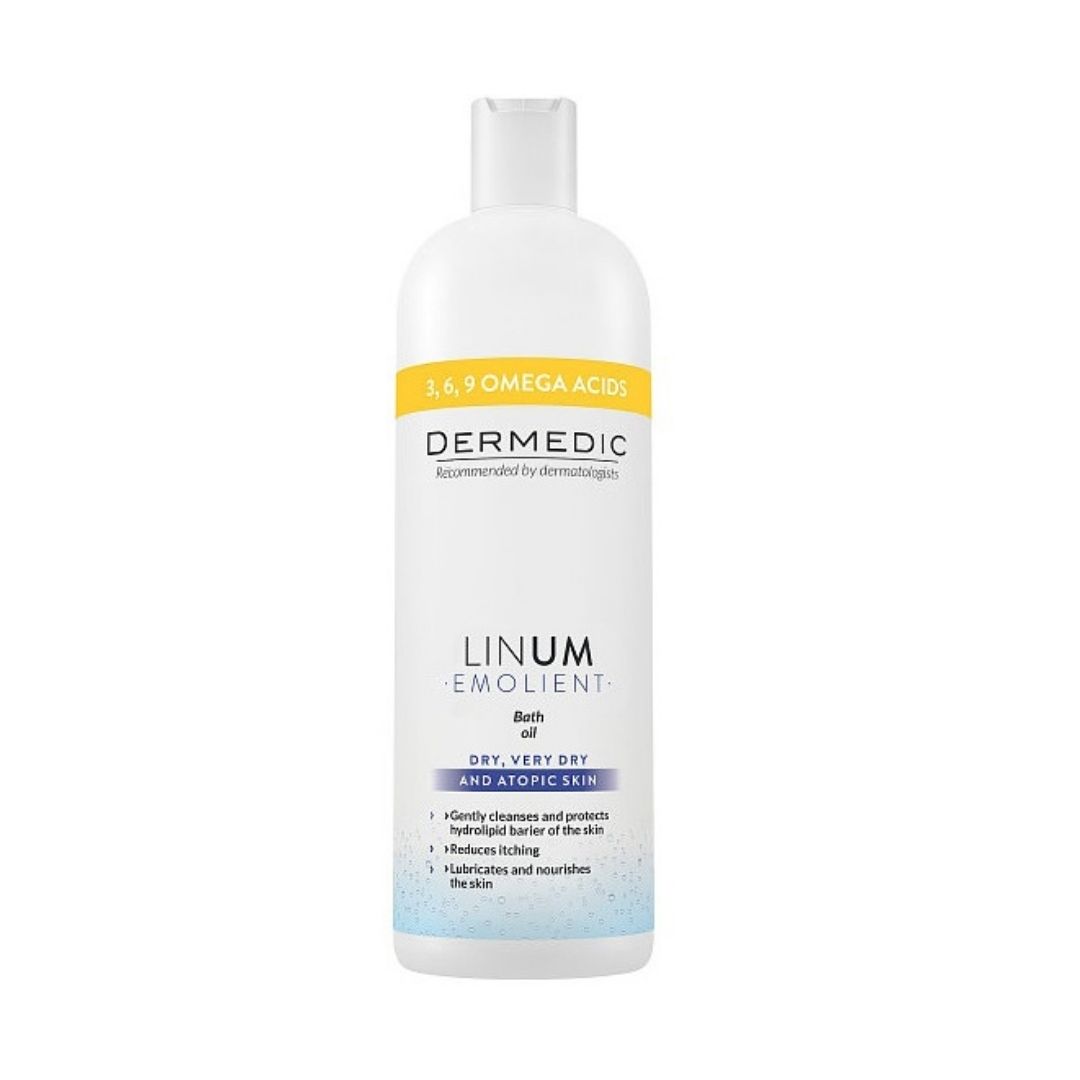 Dermedic Linum Emollient Plus Eczema Shower Gel FarmaOn