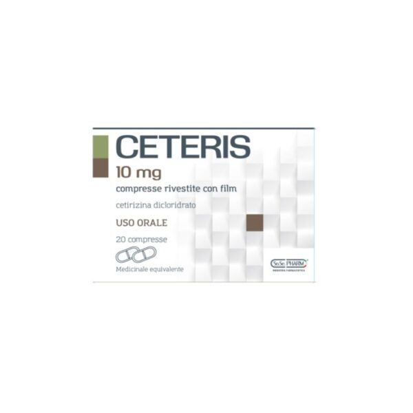 Ceteris 10 mg (cetirizinë)