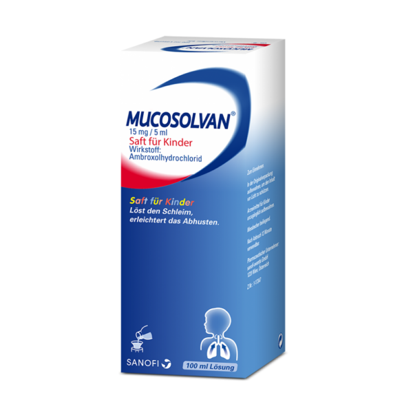 Mucosolvan Junior shurup 15 mg/5 ml (ambroksol)
