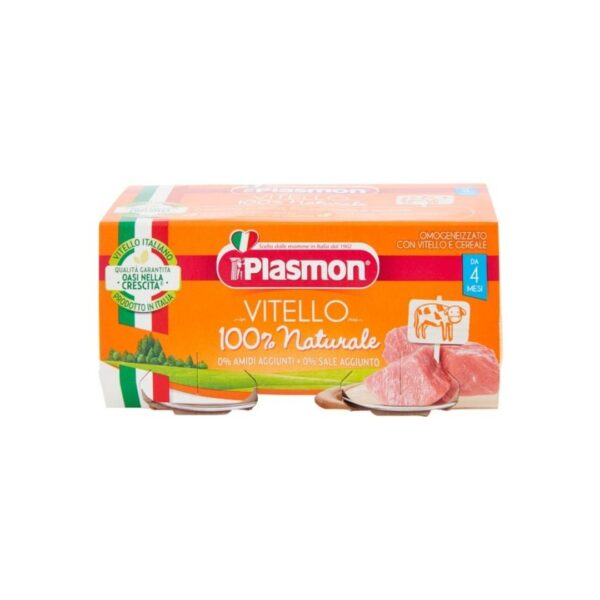 Plasmon Pure me mish viçi dhe drithëra 4 m+
