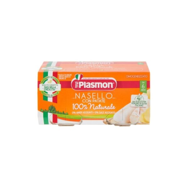 Plasmon Pure merluci me patate 6 m+