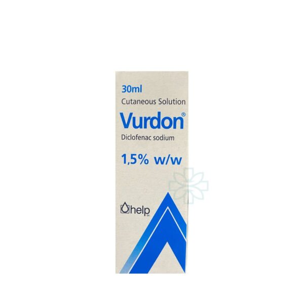 Vurdon Cutaneous Solution 1.5%