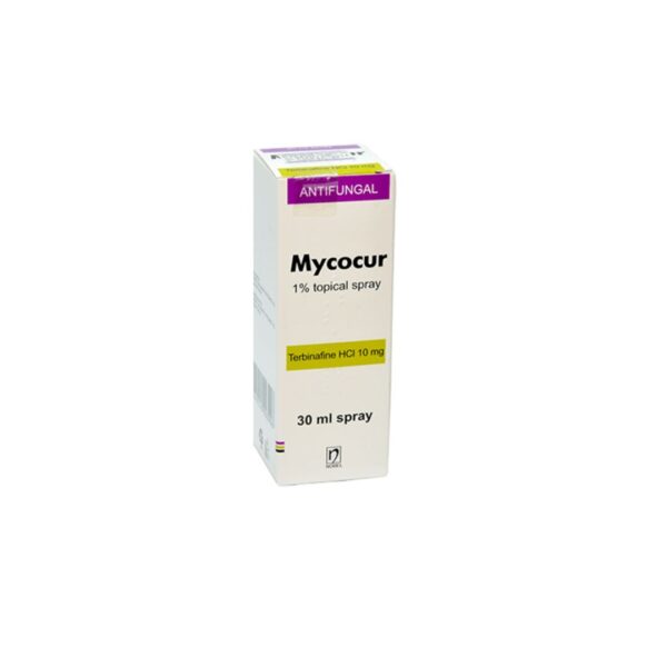 Mycocur 1% Topical Spray (terbinafinë)