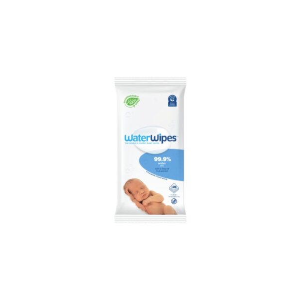 WaterWipes-Letra të lagura me 99.9% ujë