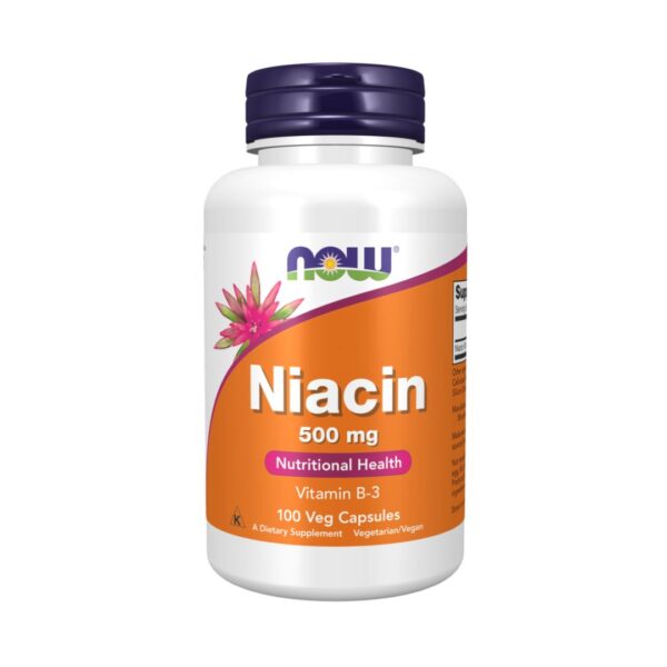 Now Niacin (Vitamin B3) 500 mg