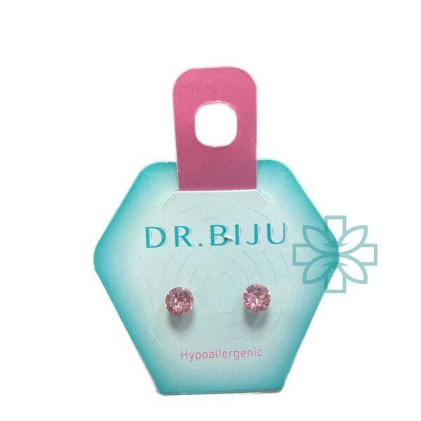 Dr. Biju Hypoallergenic Earrings Xiri 5.3 Mm Light Rose