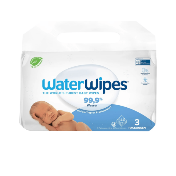 WaterWipes-Letra të lagura me 99.9% ujë