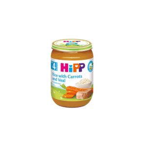 Hipp Organic Rice with Carrots and Veal