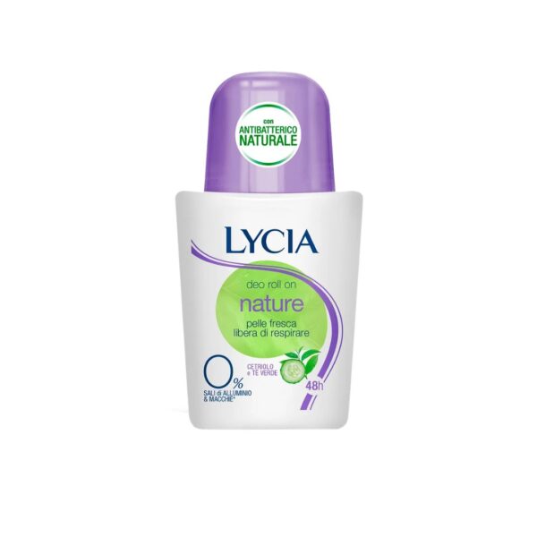 Lycia Deo Nature con Cetriolo e Te Verde 48H Roll-On