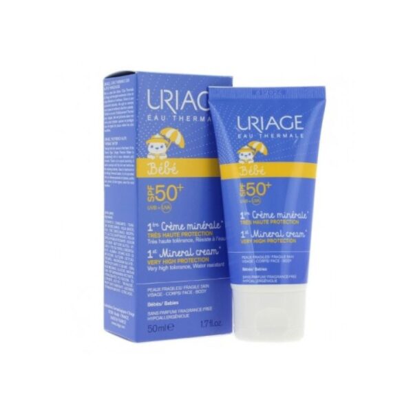 Uriage Bebé Crème Minérale SPF 50+