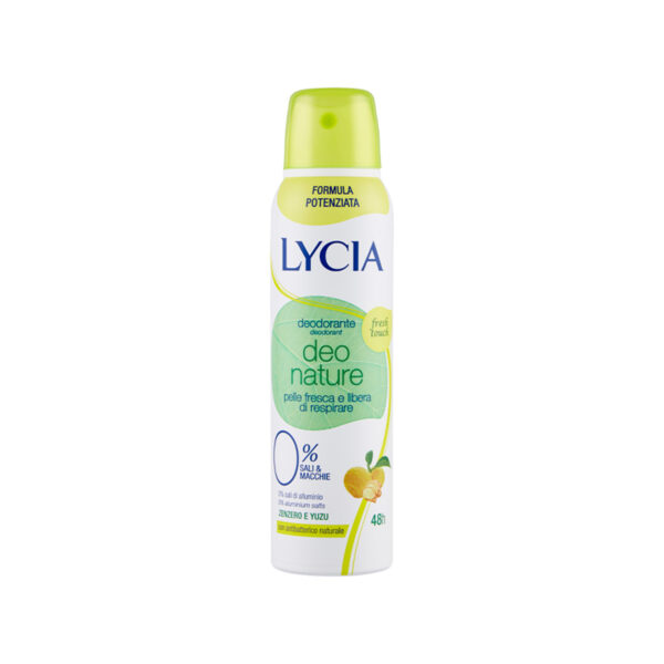 Lycia Deo Nature Zenzero e Yuzu 48H Spray
