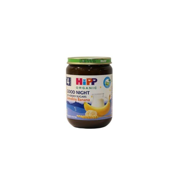 Hipp Organic Good Night Semolina Banana