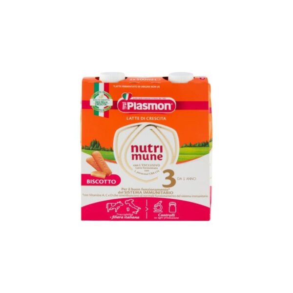 Plasmon Nutrimune Latte di Crescita Biscotto 3