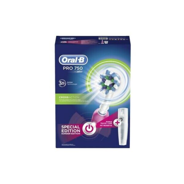 Oral-B Braun Pro 750 Crossaction + Travel Case