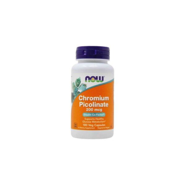 Now Chromium Picolinate 200 mcg