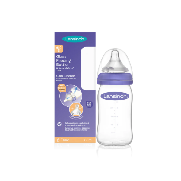 Lansinoh Feeding Glass Bottle S