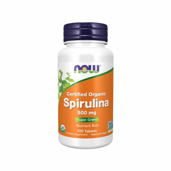 Now Spirulina 500mg