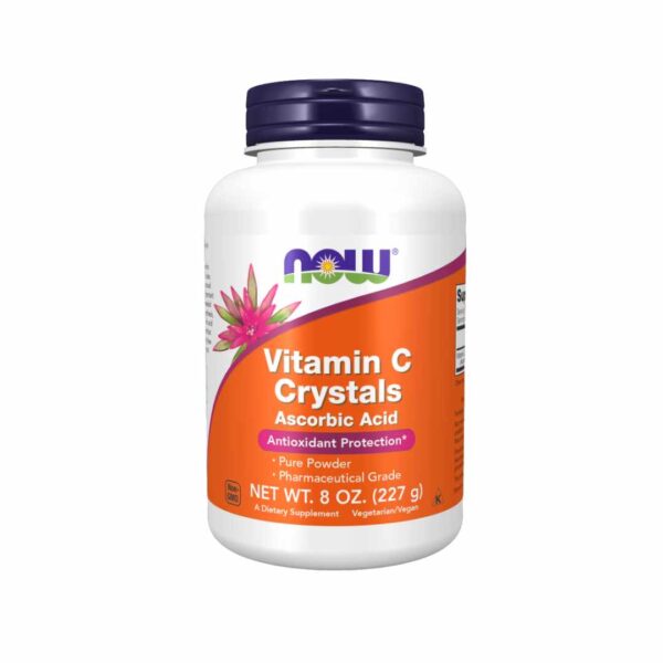 Now Vitamin C Crystals Powder