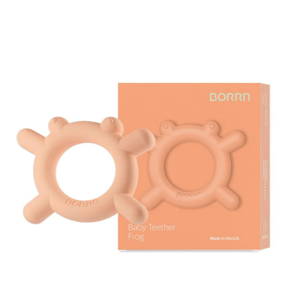 BORRN Baby Teether Frog