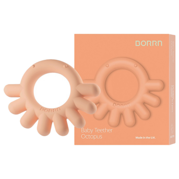 BORRN Baby Teether Octapus