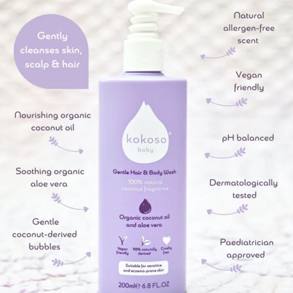 Kokoso Baby Gentle Hair & Body Wash