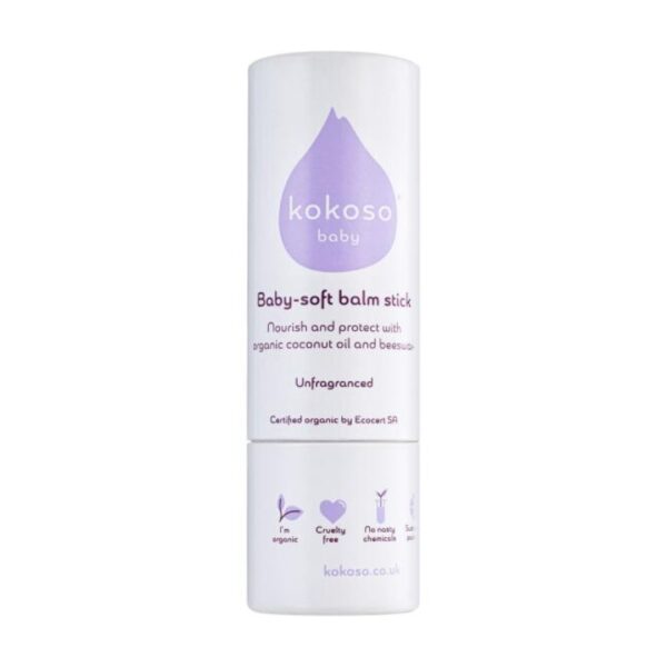Kokoso Baby-Soft Balm Stick Unfragranced