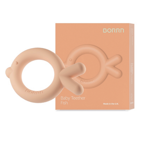 BORRN Baby Teether Fish