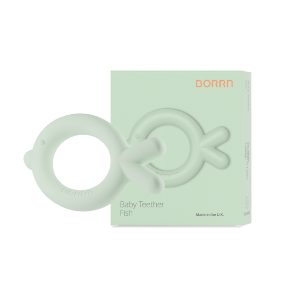 BORRN Baby Teether Fish