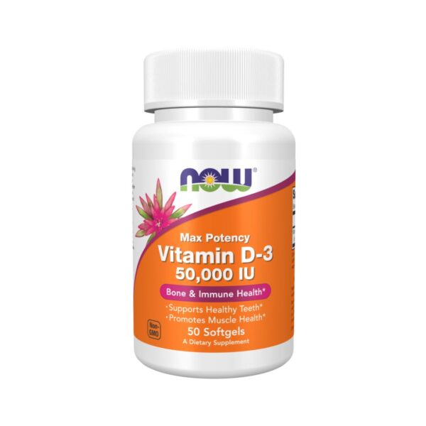 NOW Vitamin D3 50000 UI