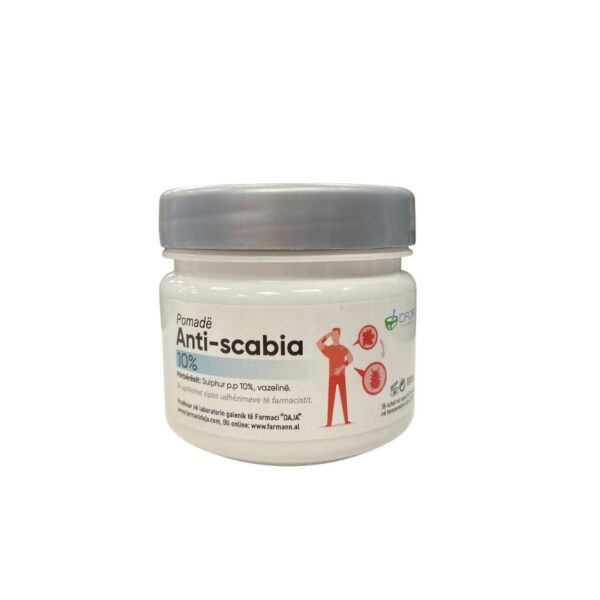 Farmaci "Daja" Pomadë anti-scabia 10%