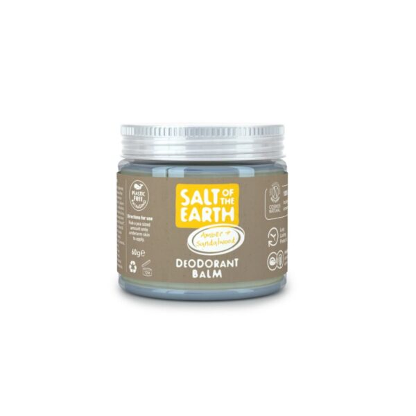 Salt of the Earth Deodorant Balm Amber +Sandalwood