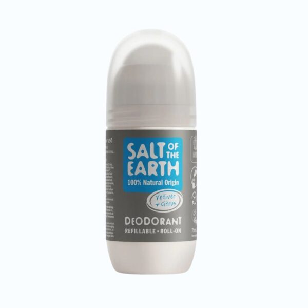 Salt of the Earth Deodorant Roll On Vetiver + Citrus