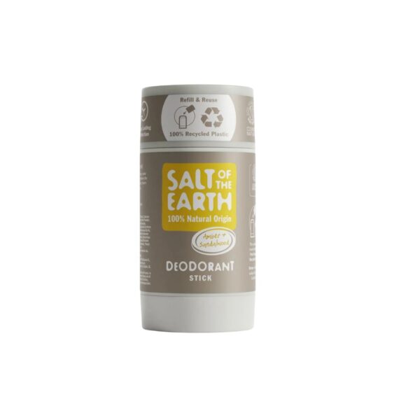 Salt of the Earth Deodorant Stick Amber + Sandalwood
