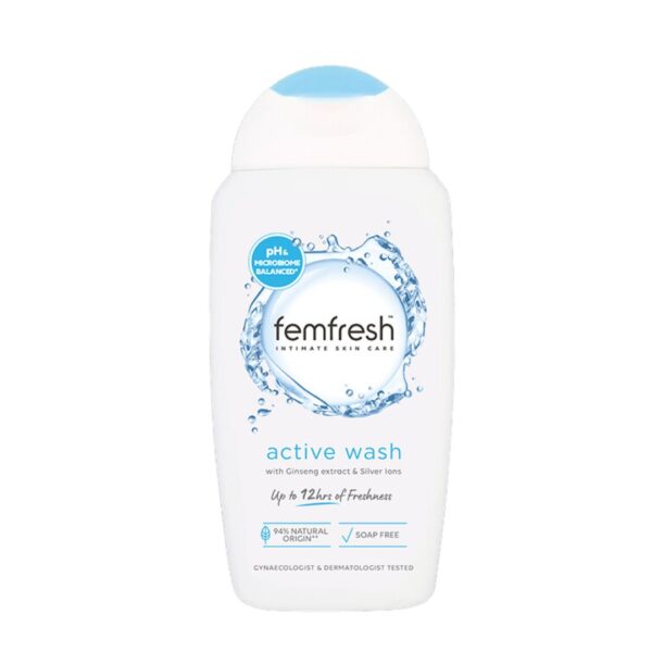 FemFresh Active Wash with Ginseng Extracts & Silver Ions