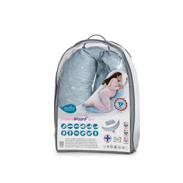 Nuvita Dream Wizard 12 in 1 Pregnancy and Breastfeeding Pillow