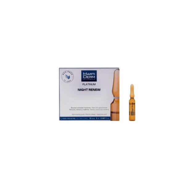 MartiDerm Platinum Night Renew Ampoules