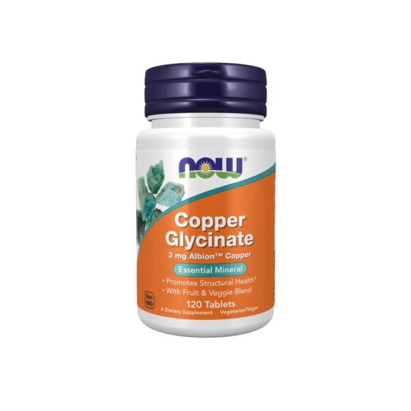 Now Copper Glycinate 3 mg