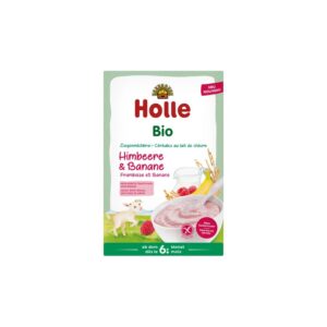 Holle Organic Goat Milk Porridge raspberry with banana