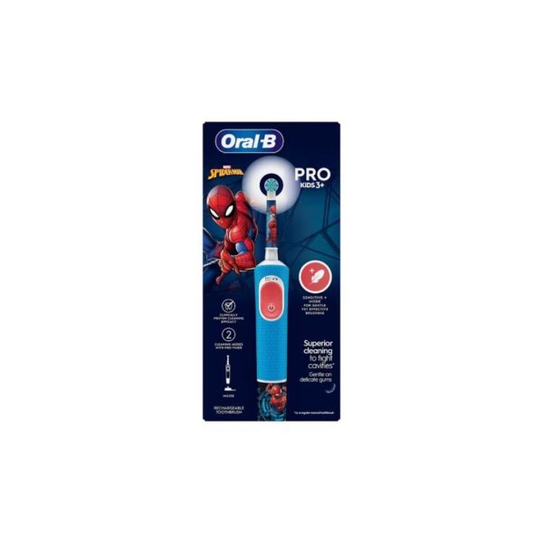 Oral-B Kids Electric Toothbrush Spiderman Design
