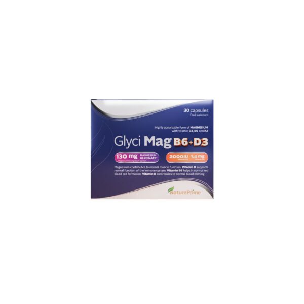 NaturePrime GlyciMag B6 + D3