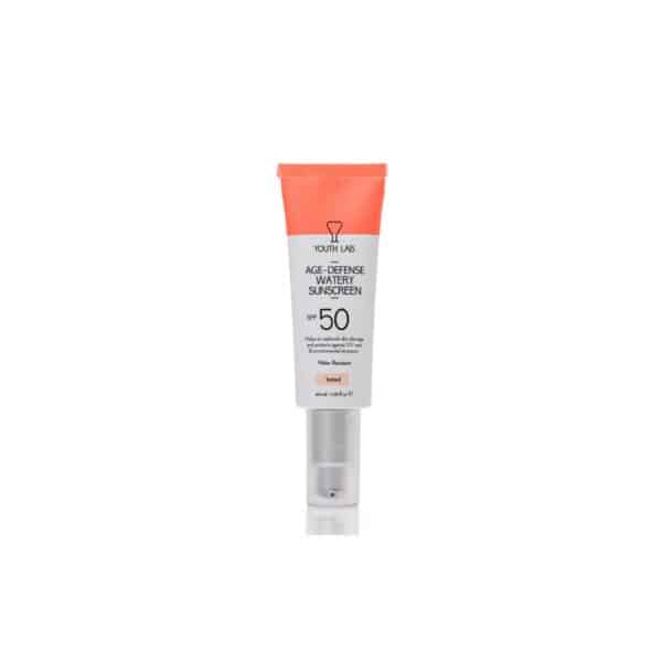 Youth Lab Age Defence Watery Sunscreen SPF50+Tinted
