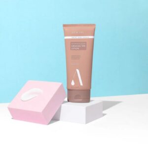 Azure Tan Nourish & Glow Gradual Tan Lotion - Medium/Dark