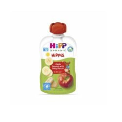 HiPP Organic Hippies Apple, Banana with Baby Biscuits