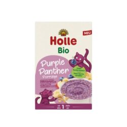 Holle Organic Porridge Purple Panther with blueberries, bananas and apples